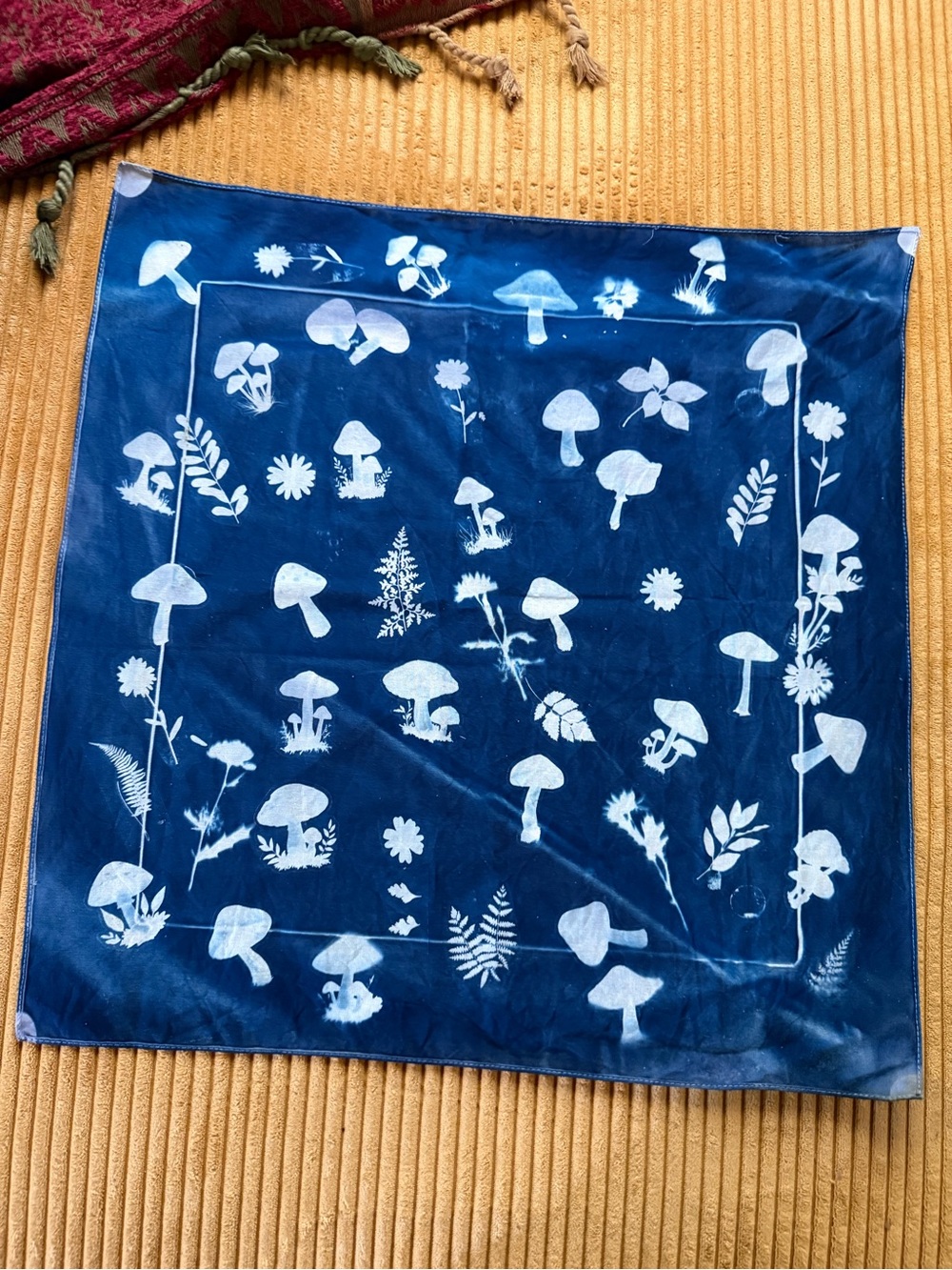 Cottagecore Head Bandana Scarf Cotton